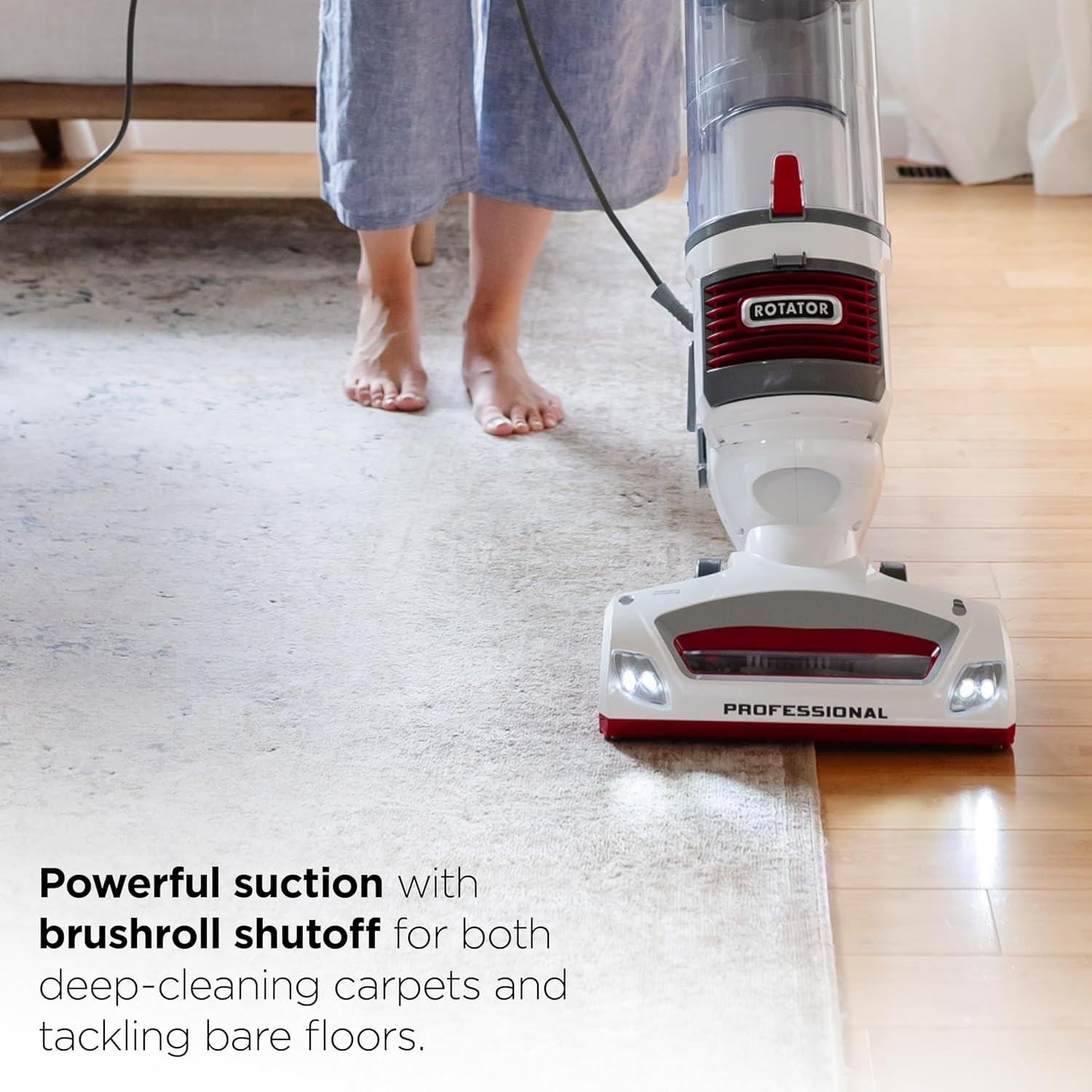 NEW SHARK NV501 ROTATOR PROFESSIONAL RED UPRIGHT VACUUM CLEANER HEPA FILTER