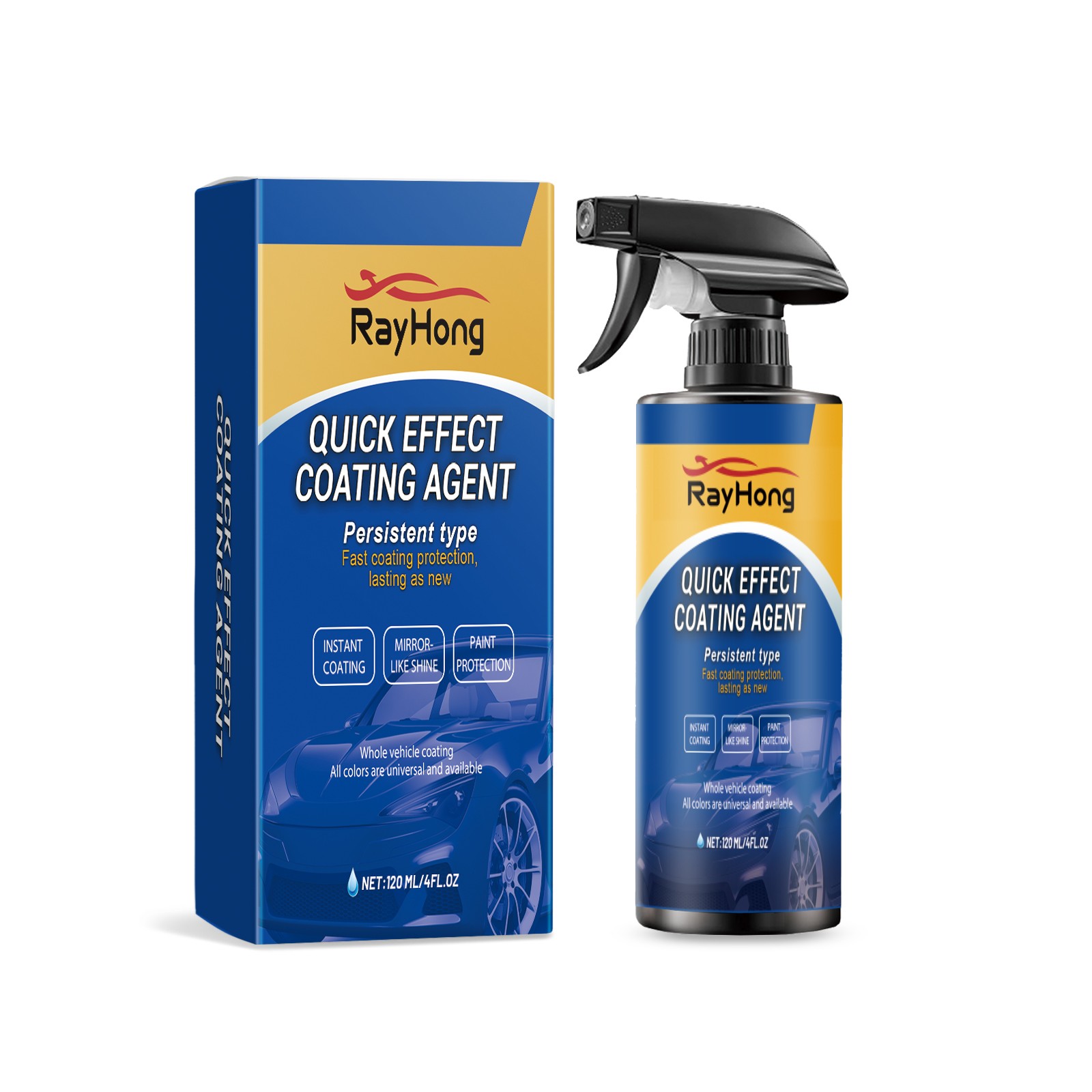 Car Ceramic Coating Spray Wax Paint Sealant Polish Shine Auto Detailing