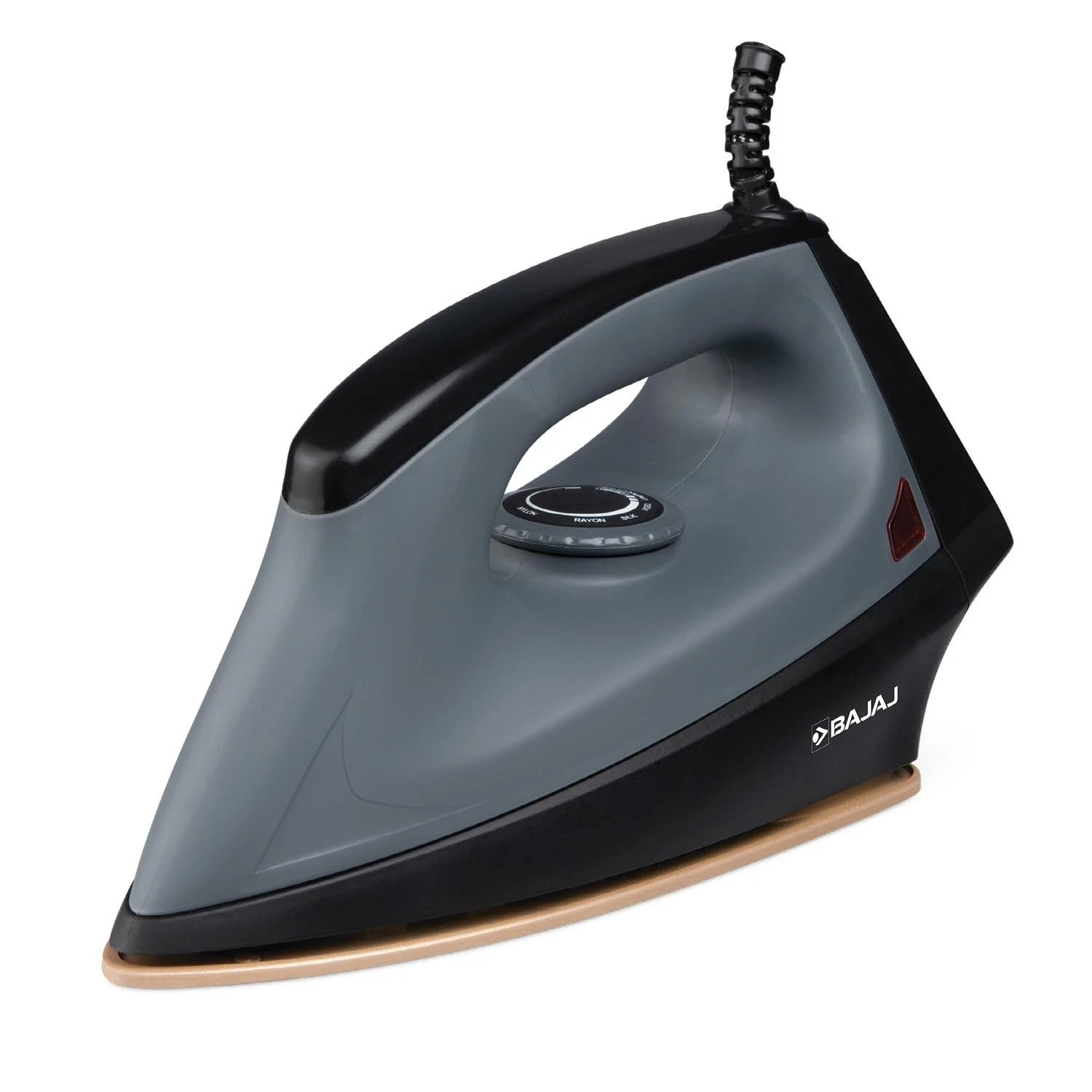 Bajaj Herculo Heavy Weight Dry Iron | 1100 Watts Duraglide Soleplate 220V