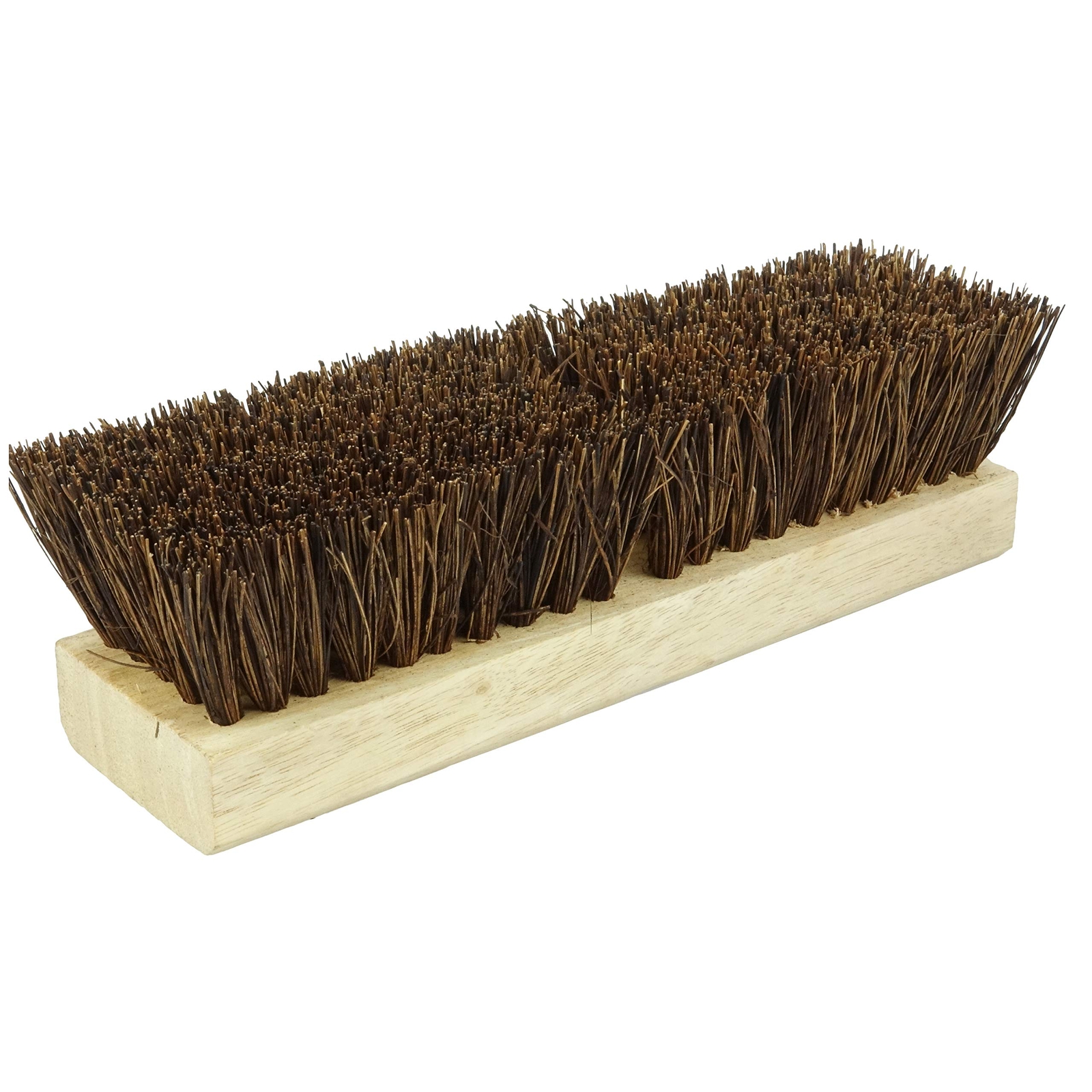 44026 Heavy Duty Deck Scrub Brush With Natural Palmyra Bristles For Wooden Decks