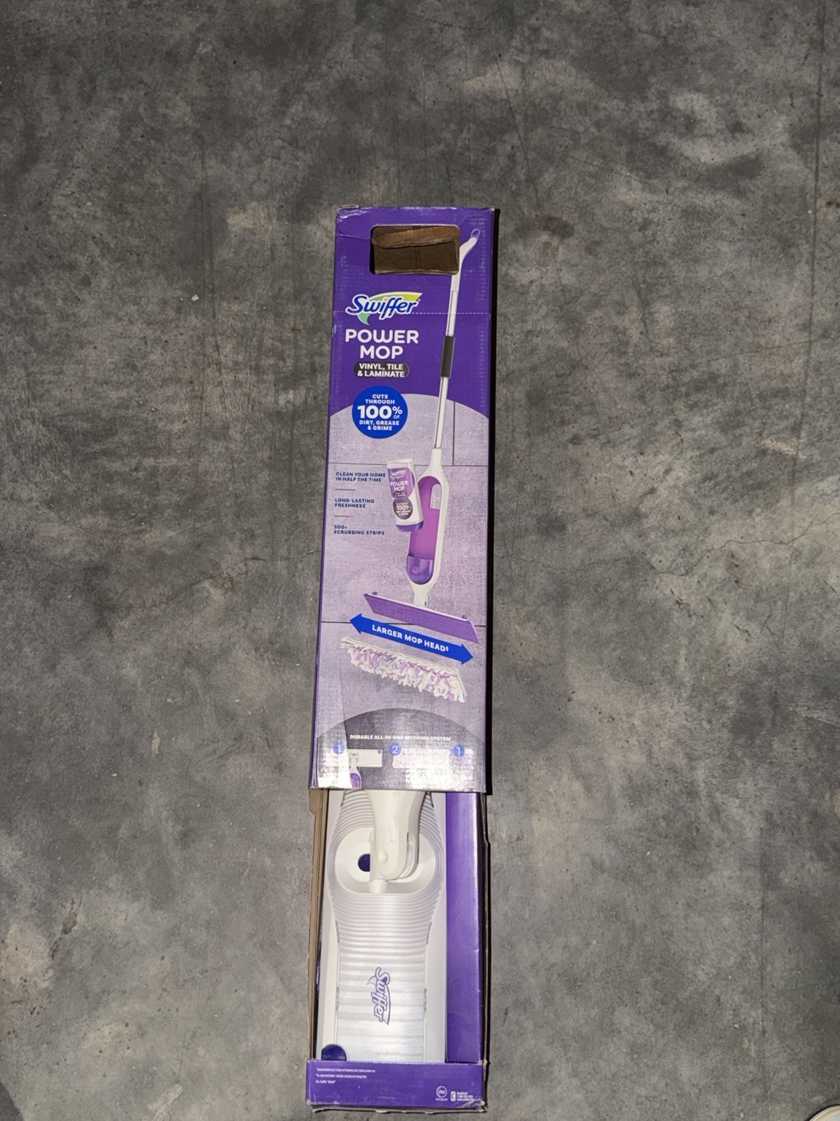 Swiffer Power Mop, Floor Cleaner, Tile, Vinyl, Laminate, Wood, Floor Cleaner,New