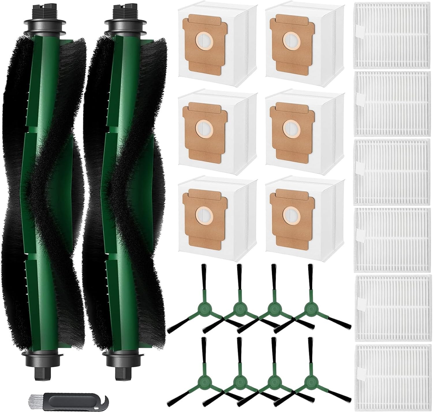 23 Pack Replacement Parts Compatible with Irobot Roomba Vacuum 2 Q0520 Essential