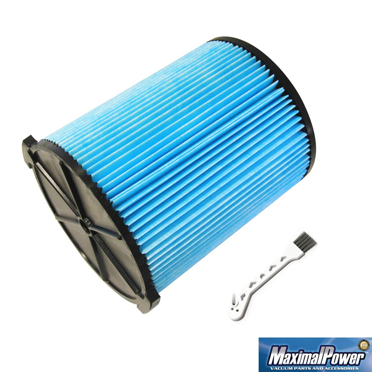 MaximalPower Replacement VF5000 Wet Dry Vacuum Filter for Ridgid 6-20 Gallon …