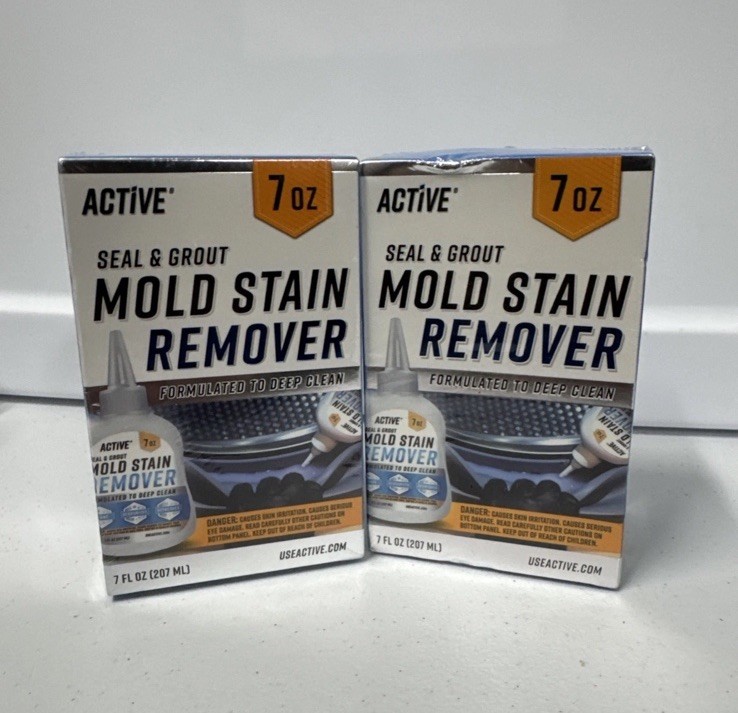 2 Pack Of Active Seal & Grout Mold Stain Remover – 7 fl oz