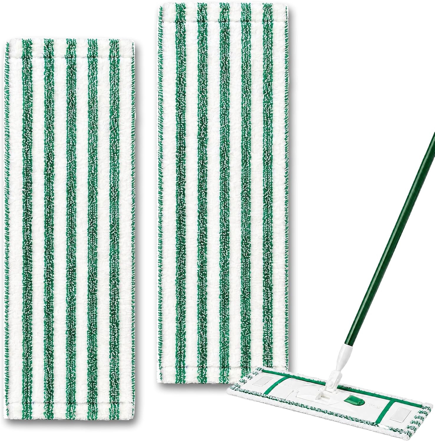 2 Pack Mop Head Replacement Compatible with Libman Wet & Dry Mop | Microfiber