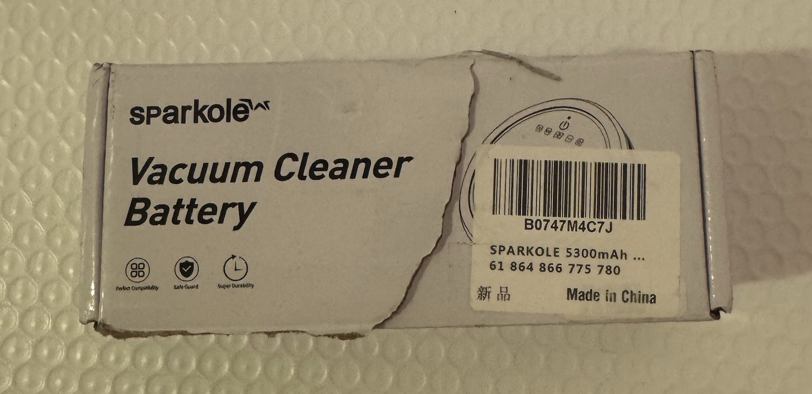 SPARKOLE 14.8V 5300mAh Lithium Ion Battery Pack Compatible iRobot Roomba Series