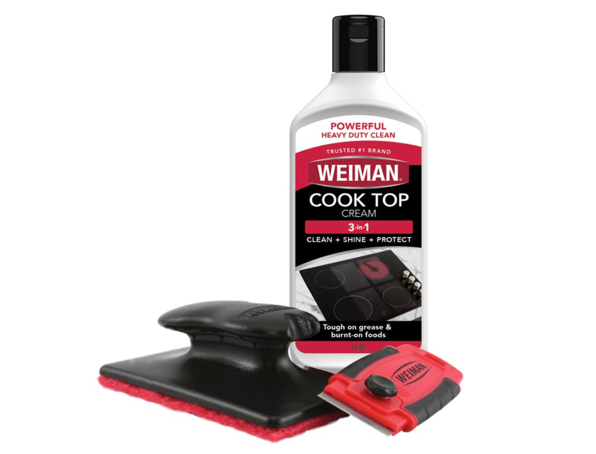 Weiman Cooktop and Stove Top Cleaner Kit – Glass Cook Top Cleaner and Polish 10