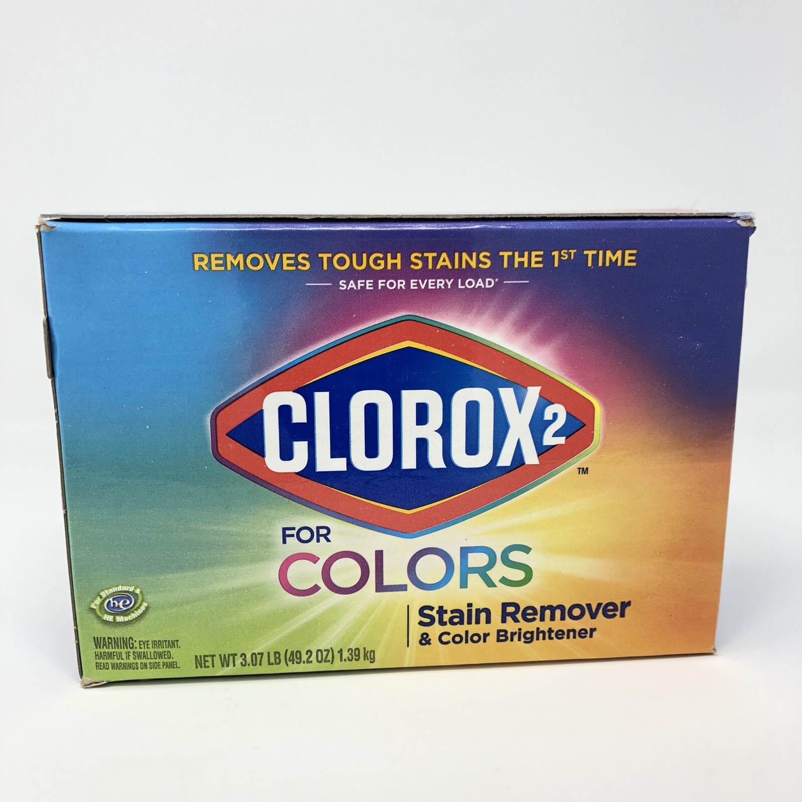 Clorox 2 For Colors Stain Remover Color Booster Powder Original 49.2 oz
