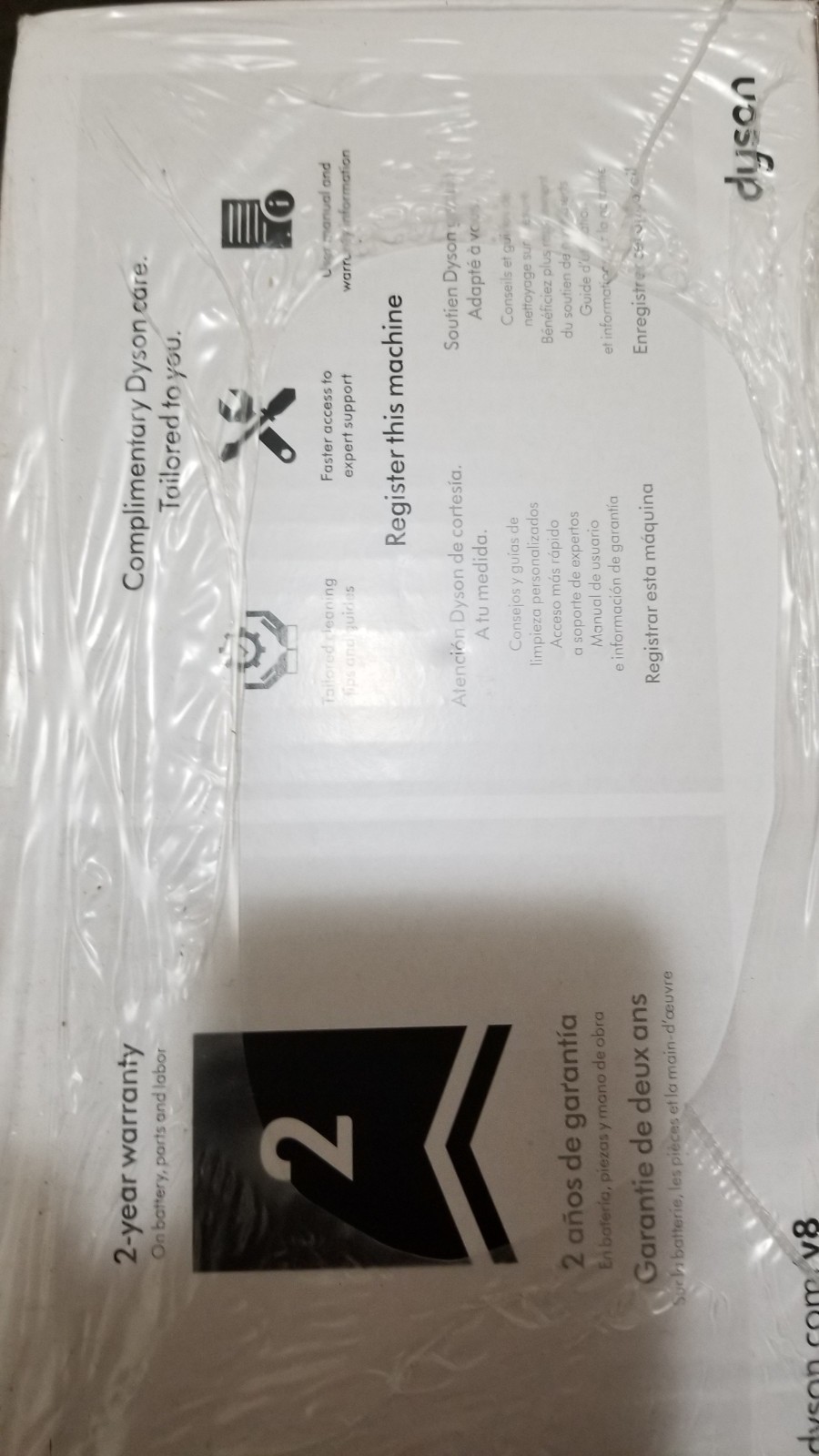 Authentic Dyson V8 Cordless Stick Vacuum Cleaner (SV25) 626423-01 – New sealed