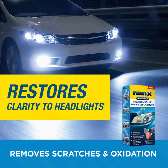 Rain-x Premium Headlight Restoration Kit – 610153