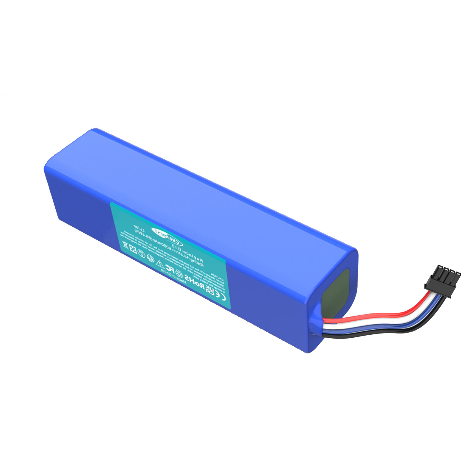 6000mAh 14.4V Li-ion P2150-4S2P-MMBK Battery For Dreame D10 D10 Plus D10s D9 L10