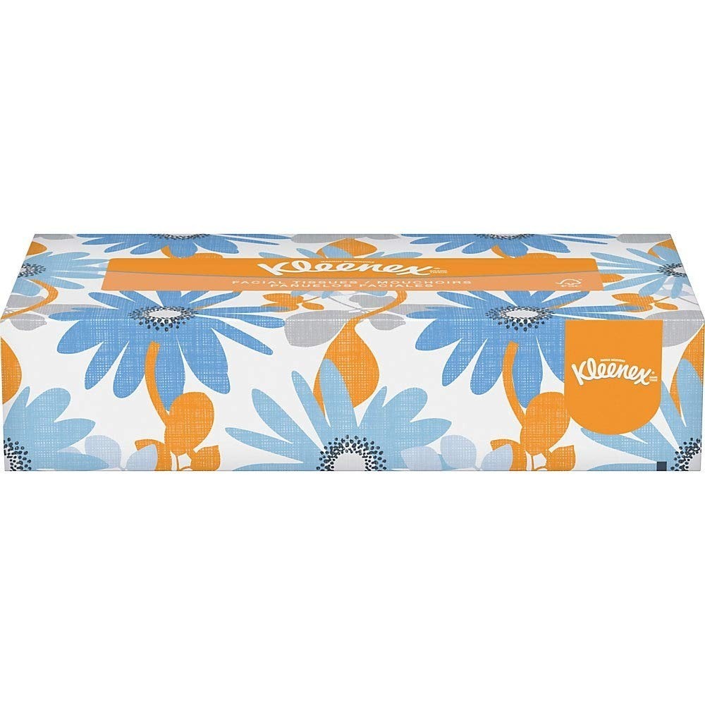 Kleenex 21606BX Facial Tissue 2-Ply White Pop-Up Box 125 Sheets