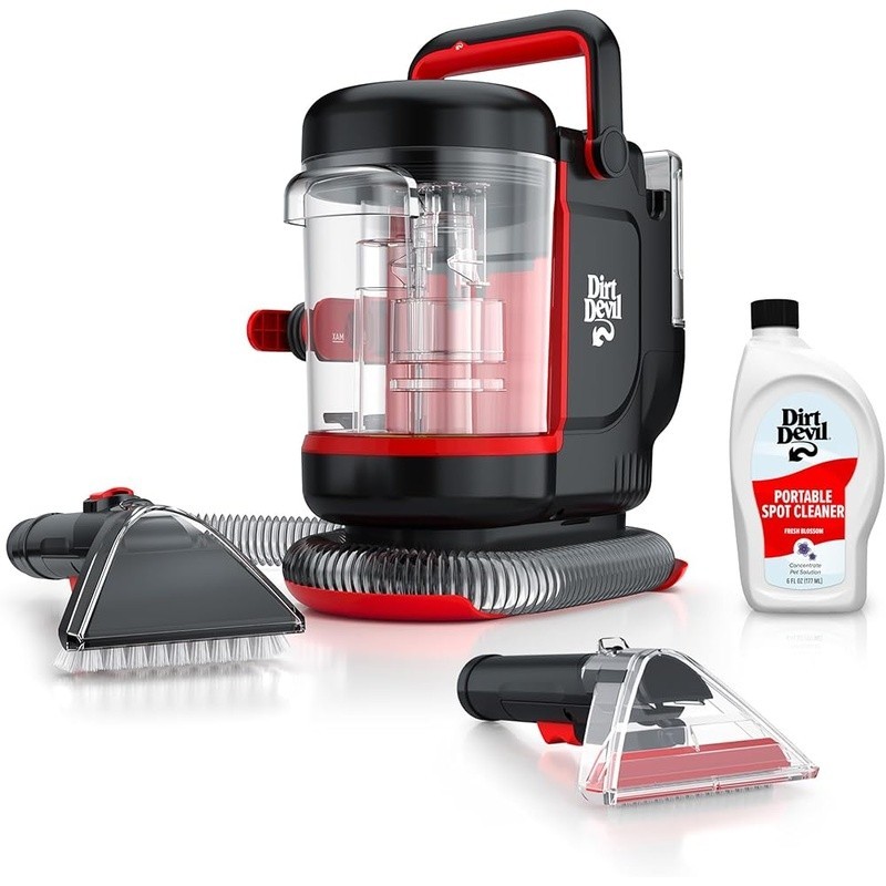 Compact Carpet Cleaning Machine W/ Stain Tools Pet Messes & Upholstery New