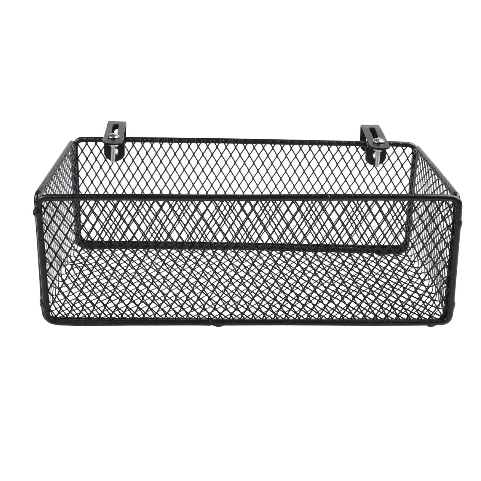 Simple Assembly Iron Hanging Basket for Organizing Bedroom Essentials 27 15 9cm