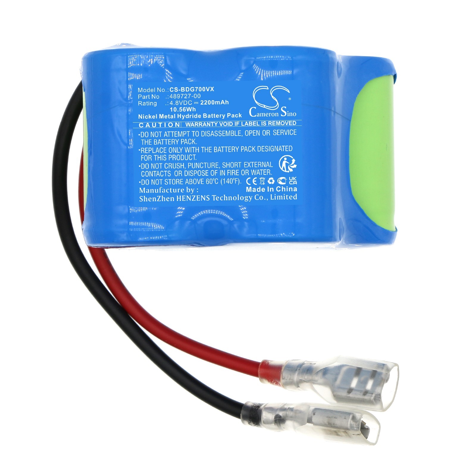 BATTERIE Ni-MH 4.8V 2200mAh 489727-00 For Black&Decker GS700