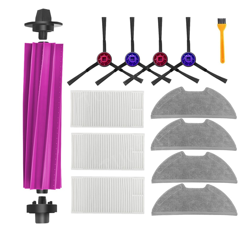 For Eureka E20 Plus Robot Vacuum Cleaner Brush Filter Replacement Cloth Mop Kit