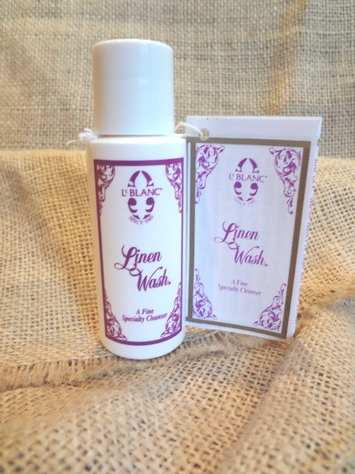 Le Blanc LINEN Wash – 2 FL. OZ ~ NEW with Wash Instructions