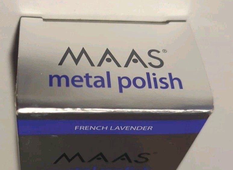 MAAS Metal Polish: A Shine That Lasts French Lavender 4oz, Pack of 1 (91401) NEW