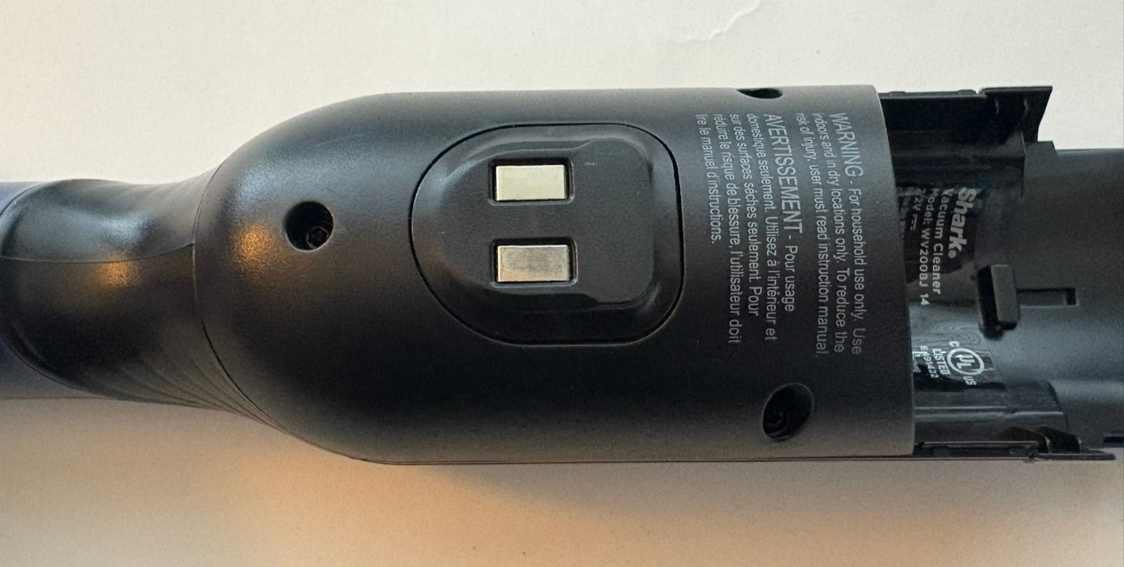 Shark: Vacuum Cleaner WV200BJ 14 Wand Body Only (No Battery / No Attachemnts)