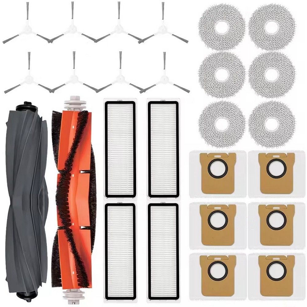 Brush, Filters Replacement Kit For Xiaomi Robot Vacuum X20+/X20 Plus Accessories