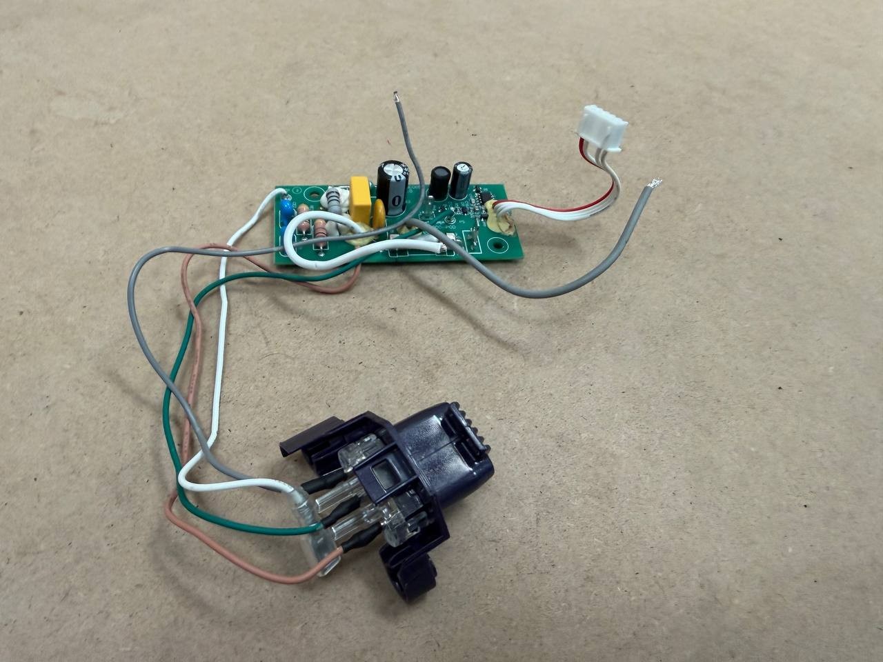 Shark AZ4002 Vacuum MAIN POWER CONTROL PCB BOARD OEM Replacement Part