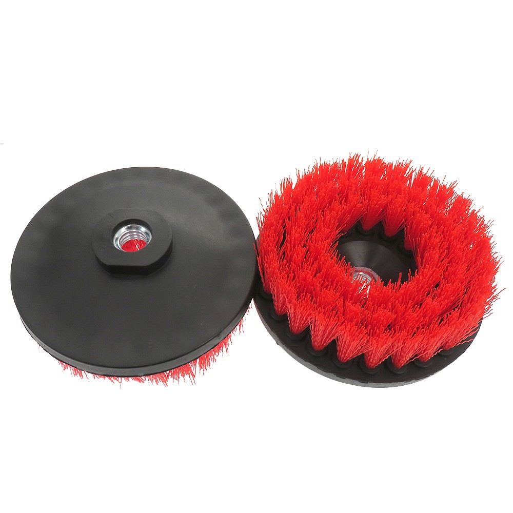 5 inch Electric Drill Soft Brush for Carpet and Upholstery Cleaning, M14 Hollow