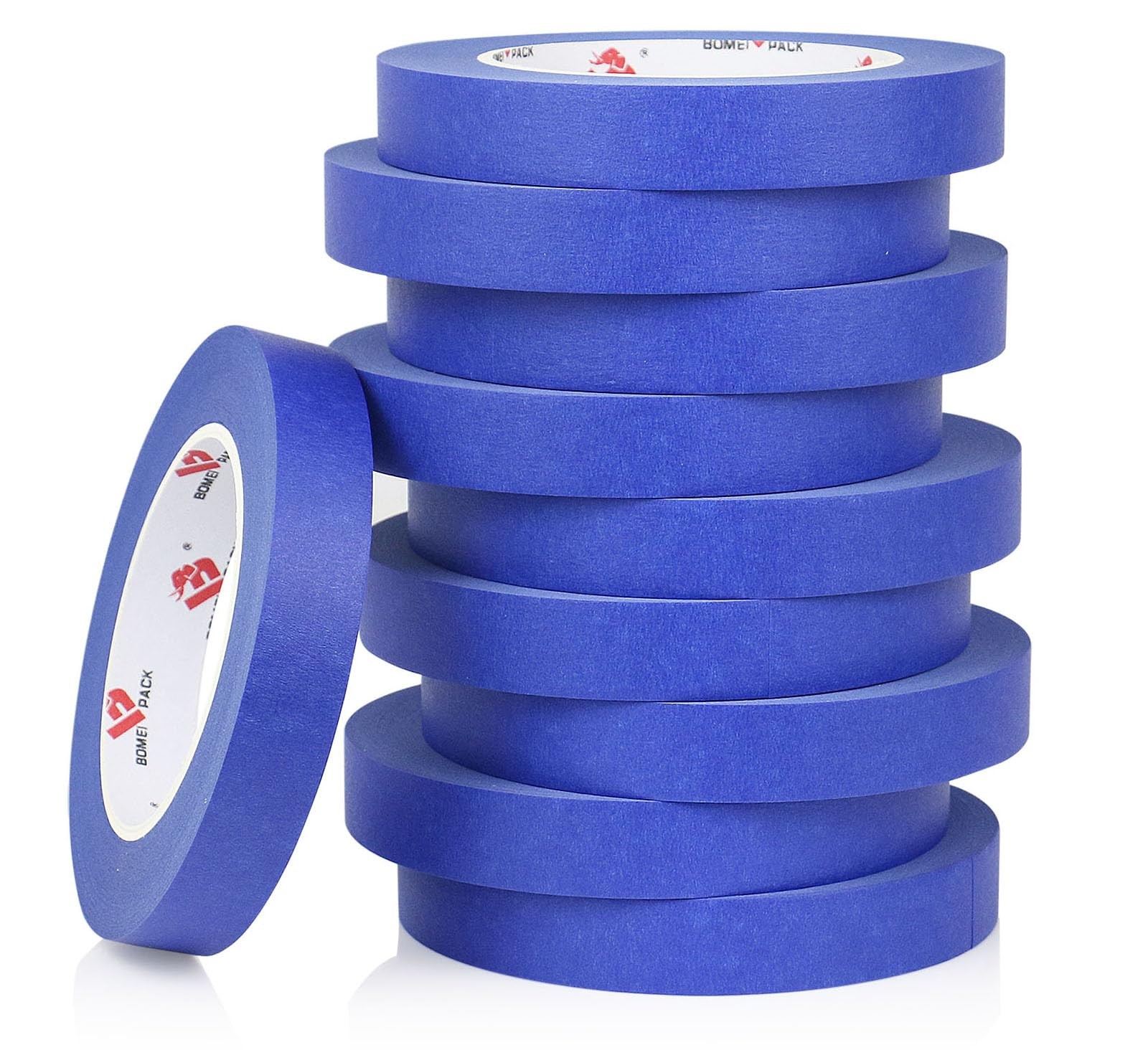 Painters Tape 0.75 Inch Bulk – Paint Tape 10 Rolls x 0.75 Inch x 55 Yards – P…