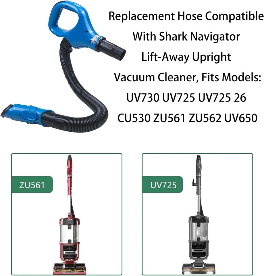 Replacement Hose for Shark UV730 UV725 UV725 26 CU530 ZU561 ZU562 UV650 Navigato